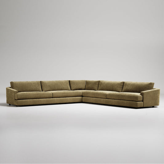 curved sofas Australia custom made curved sofa for open plan living rooms by MOMU
