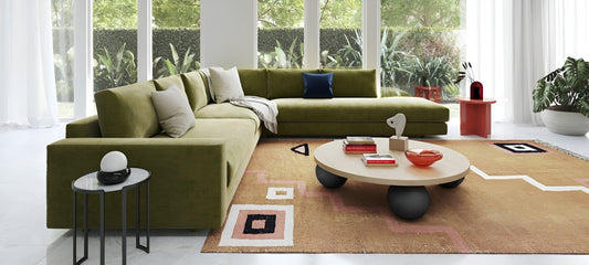 Minimalism coffee table in contemporary Melbourne living room