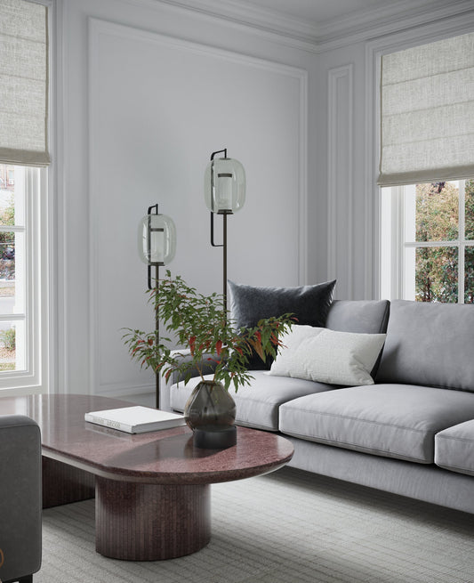 Custom-made lounge in Sydney with plush cushions and sleek lines