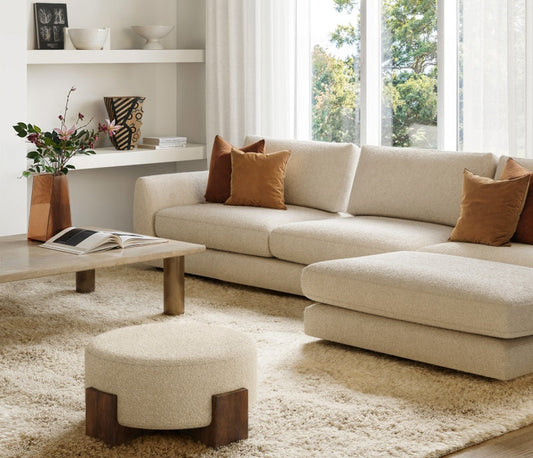 best couches Melbourne in a modern neutral living room