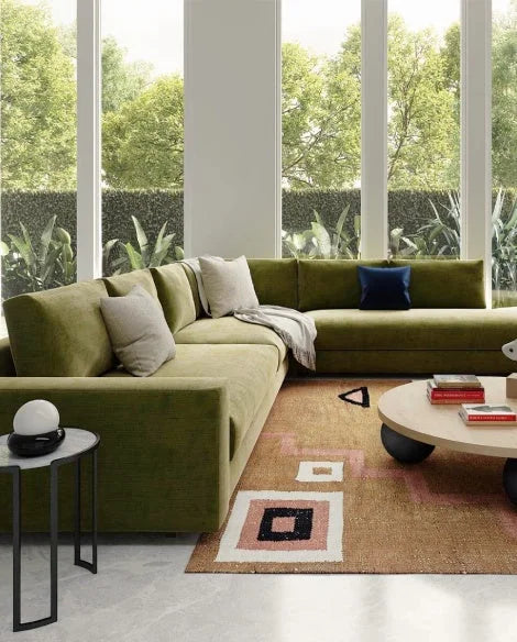 modular sofa Australia custom made modular sofa for open plan living by MOMU